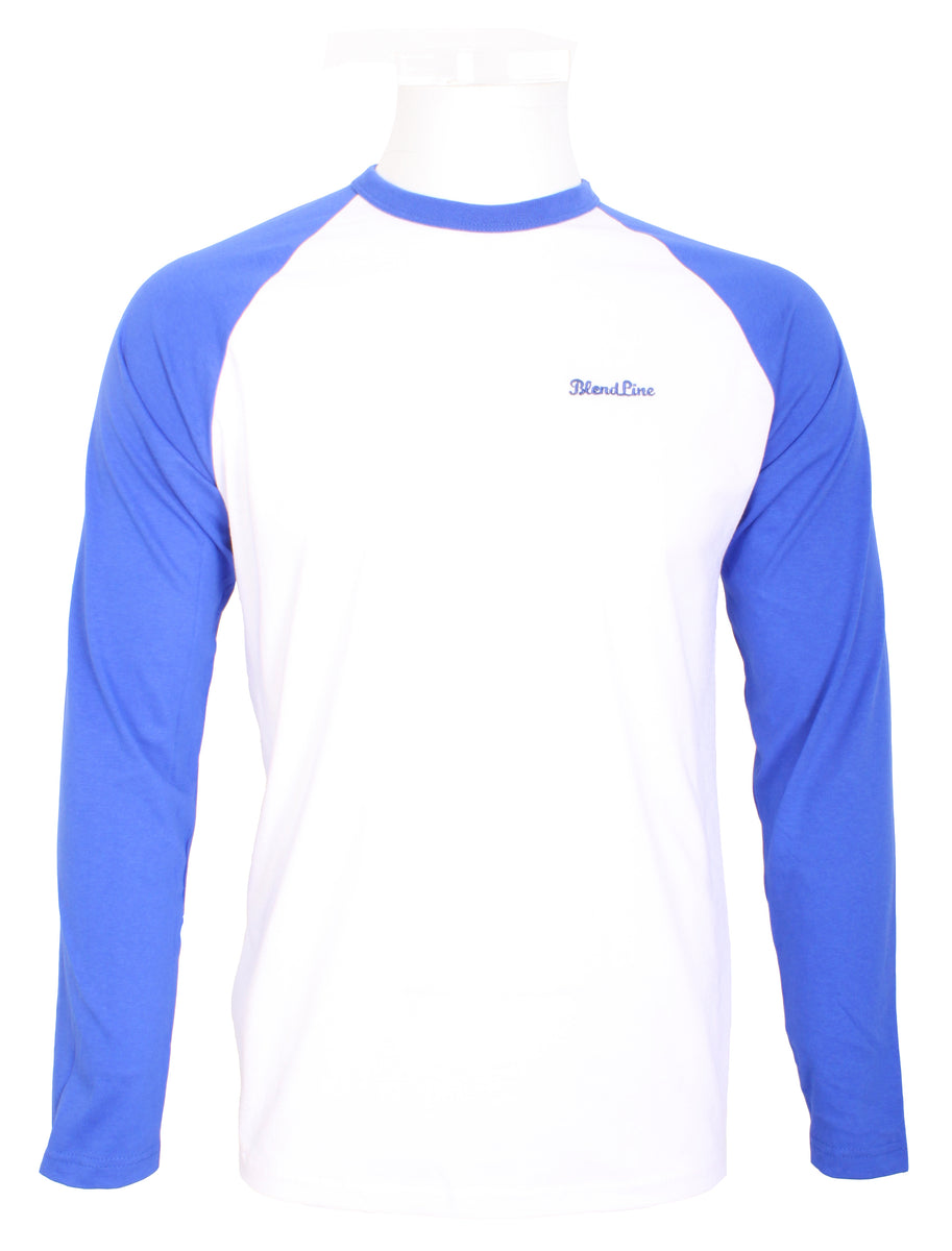 Clean Air Long Sleeve T-Shirt [blue/white] – Blendline Apparel
